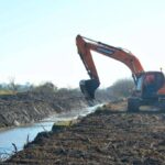 Región: avanza la obra de reacondicionamiento del Canal Irigoyen