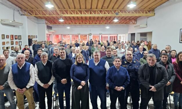 Scaglia anunció que Provincia construirá el Centro de Entrenamiento de la Federación Santafesina de Bomberos Voluntarios