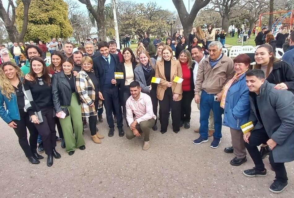 También el gobernador participó de las fiestas patronales en Irigoyen