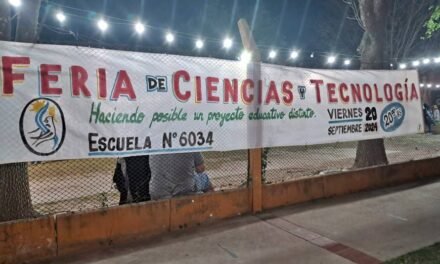 La Escuela Nro. 6034 estuvo «IMPULSANDO AMBIENTES SALUDABLES» a través de su Feria de Ciencias