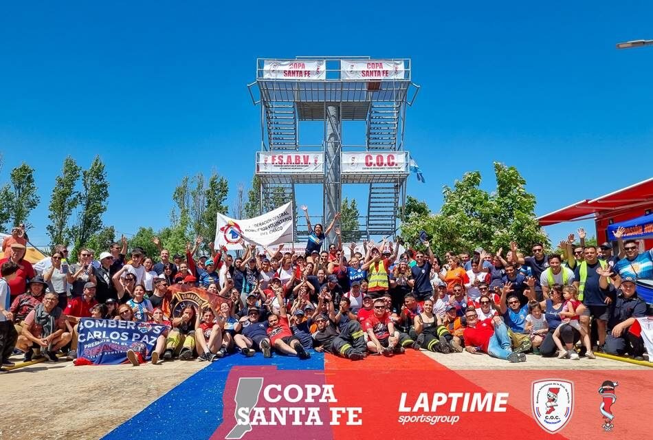 Se desarrolló en la FSABV, el primer encuentro interprovincial de habilidades bomberiles – COPA SANTA FE