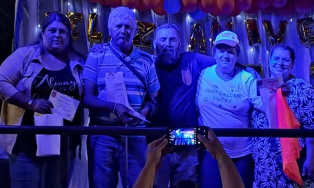El Club Atlético Barrio Oeste celebró sus 75 años a toda fiesta