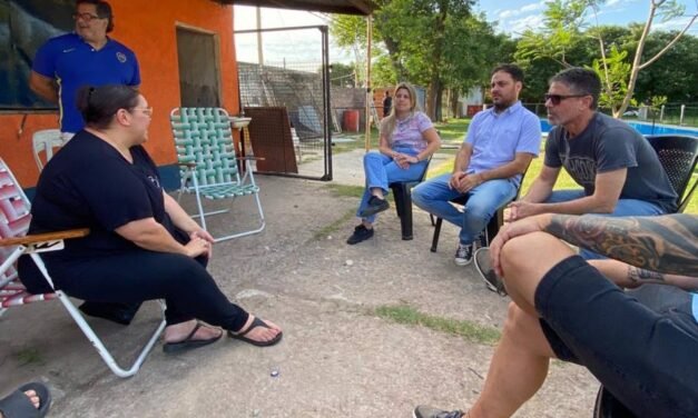 Mastaler y Bacarella en Barrio Oeste: «Hay que resaltar el rol del club de barrio»