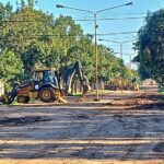 Municipio: comenzaron los trabajos para ripiado en lo que resta de Avda. 9 de Julio