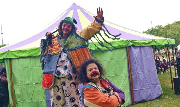 La magia del circo llegó a Vecinal Florida a través de la vicegobernadora Scaglia y equipo