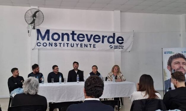 Monteverde en Gálvez: «Somos la lista de unidad necesaria para defender a la gente»