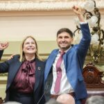 Maximiliano Pullaro y Gisela Scaglia abrieron el 143° Período de Sesiones Ordinarias de la Legislatura de Santa Fe