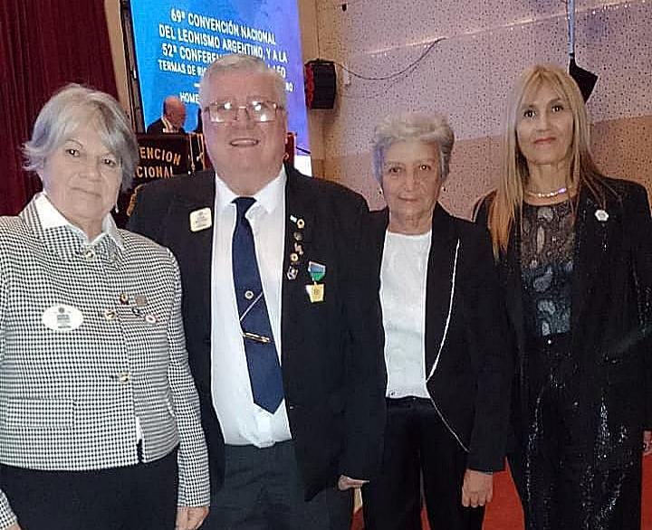 María Laura Cabrera fue electa segunda vicegobernadora del Club de Leones distrito O2