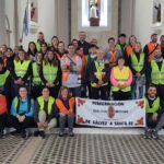 126a. peregrinación a Guadalupe: el grupo de Gálvez partió bien tempranito a la Basílica
