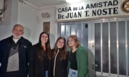 Rotary Club realizó agasajo de despedida a las intercambistas que están en la ciudad y que pronto retornan a casa