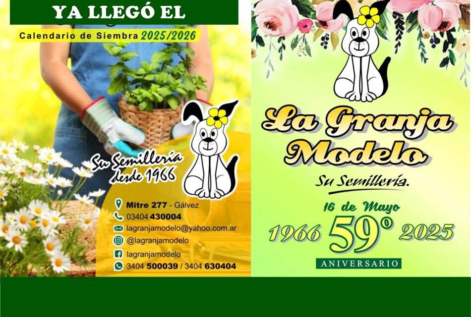 «LA GRANJA MODELO» cumple 59 años: «COMPARTIMOS JUNTOS LA PARTE LINDA DE LA VIDA»