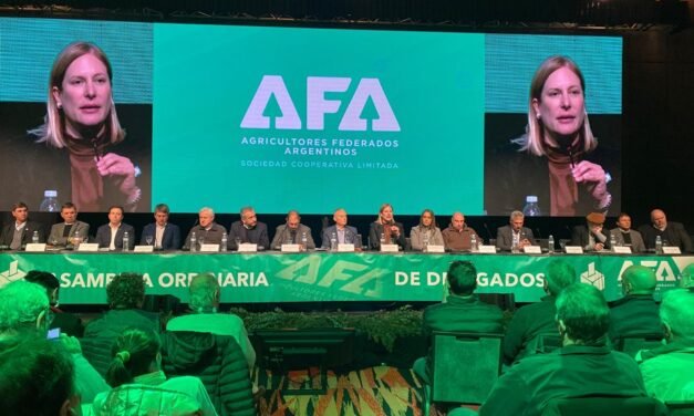 Scaglia resaltó la fuerza del cooperativismo en la Asamblea de Agricultores Federados Argentinos