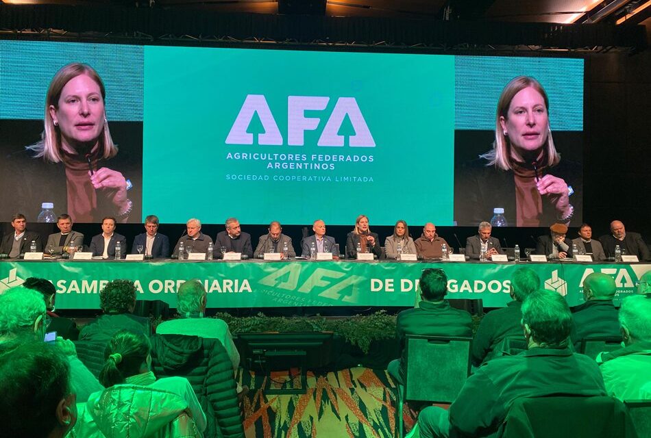 Scaglia resaltó la fuerza del cooperativismo en la Asamblea de Agricultores Federados Argentinos