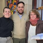 «La que nos une»: Germán Bacarella obsequió banderas argentinas a establecimientos educativos