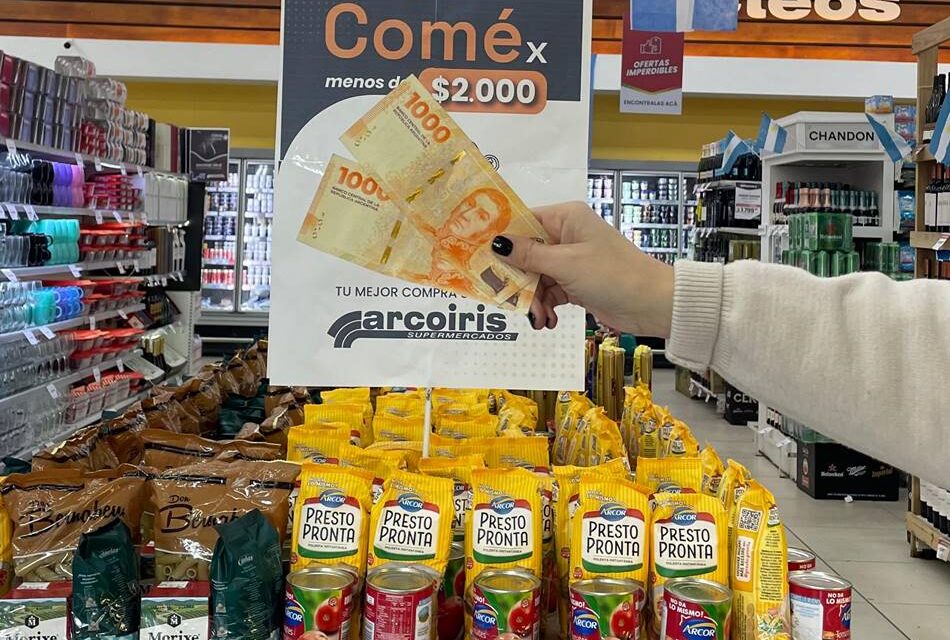 Comé por menos de $2.000, o stockeate con productos de todos los rubros por menos de $3.000