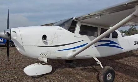Avioneta hallada en Díaz: los dos hombres que la guiaban fueron detenidos y hay intensos rastrillajes en la zona