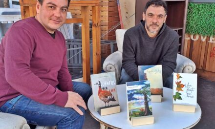 El escritor Lucas Bruno presentó su cuarto libro -y primera novela- en Gálvez