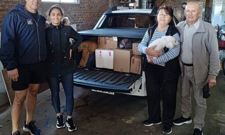 Ayudar en silencio y con amor: cuatro galvenses llevaron donaciones a una escuelita rural en Santiago del Estero