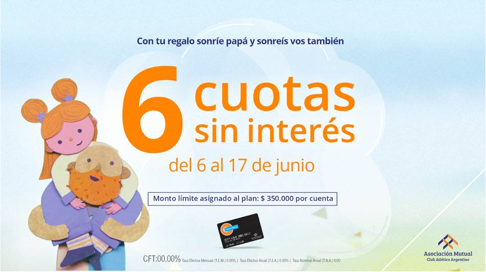 Día del Padre con Tarjeta Mutual: ¡6 cuotas sin interés para comprarle lo que le gusta!