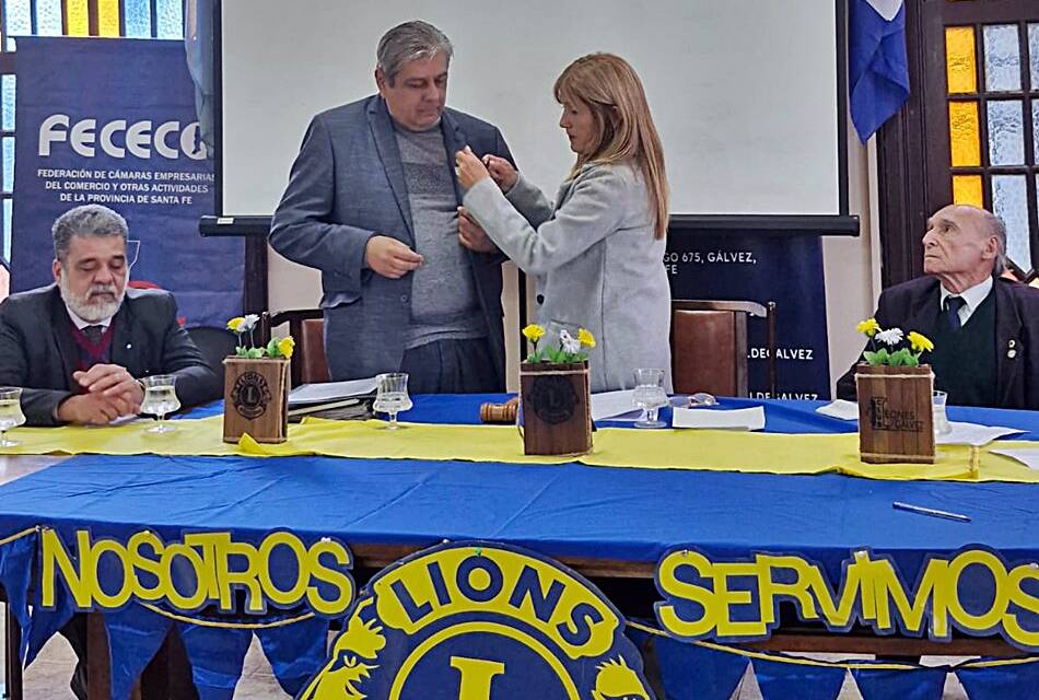 Asumieron las autoridades período 2025/2026 del Club de Leones «Causas Específicas»