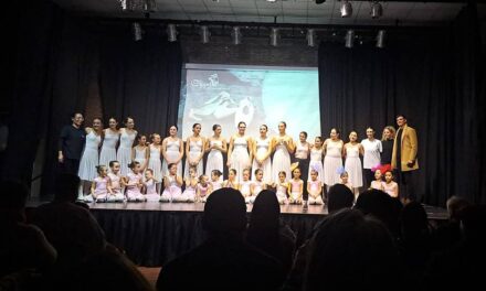El Estudio de Danzas COPPELIA presentó su muestra coreográfica de mitad de ciclo