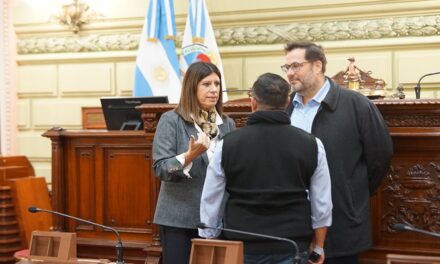 CLARA GARCÍA SUPERVISÓ LAS TAREAS DE ADECUACIÓN REALIZADAS EN LA CÁMARA BAJA PARA LA CONVENCIÓN CONSTITUYENTE