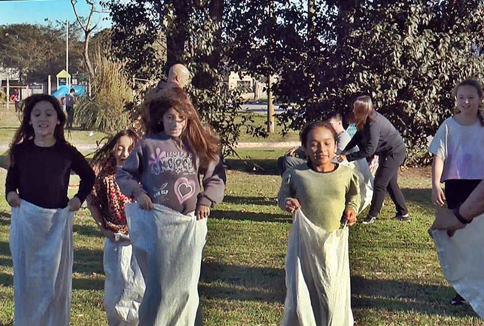 En el playón del Tropezón, el Municipio cerró las actividades de vacaciones de invierno