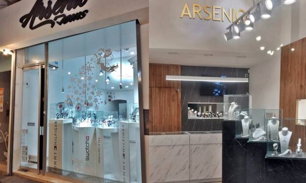 «ARSENIO» JOYAS celebra su 8vo. aniversario poniendo «brillo» al centro de la ciudad