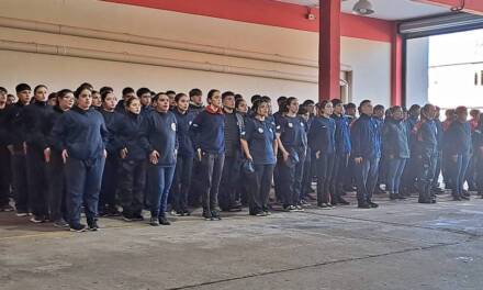 Se lleva adelante en la ciudad, jornada para cadetes de Bomberos de toda la provincia
