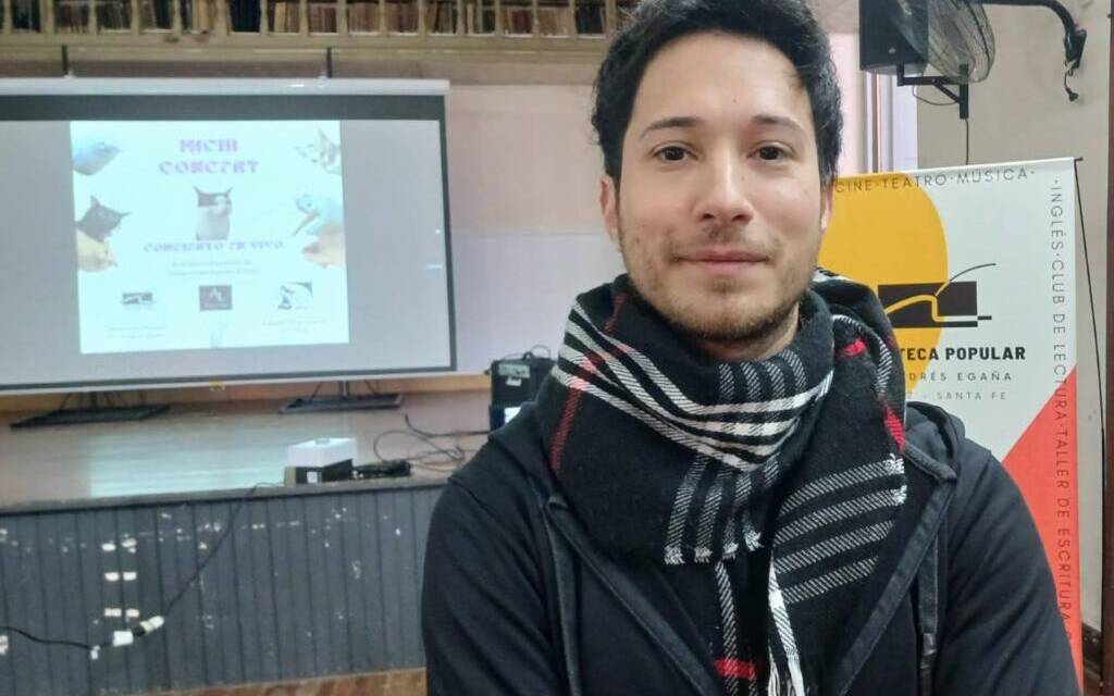 Este sábado 16, «Michi Concert» en la Biblioteca, a beneficio de Adopciones Felinas