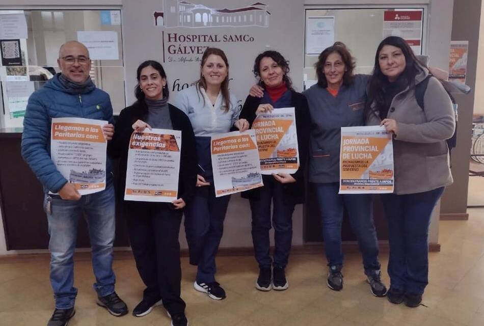 Jornada de visibilización de Si.Pr.U.S.: «Este gobierno no nos escuchó nunca»