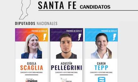 Scaglia, Pellegrini y Tepp, los primeros candidatos a Diputados en las principales fuerzas políticas de la Provincia