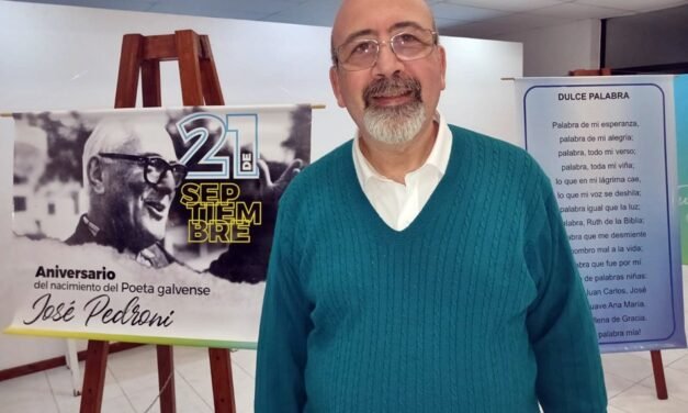 El poeta Sergio Geese recordó a José Pedroni al cumplirse un siglo de la publicación de «Gracia Plena»