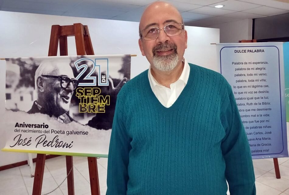El poeta Sergio Geese recordó a José Pedroni al cumplirse un siglo de la publicación de «Gracia Plena»