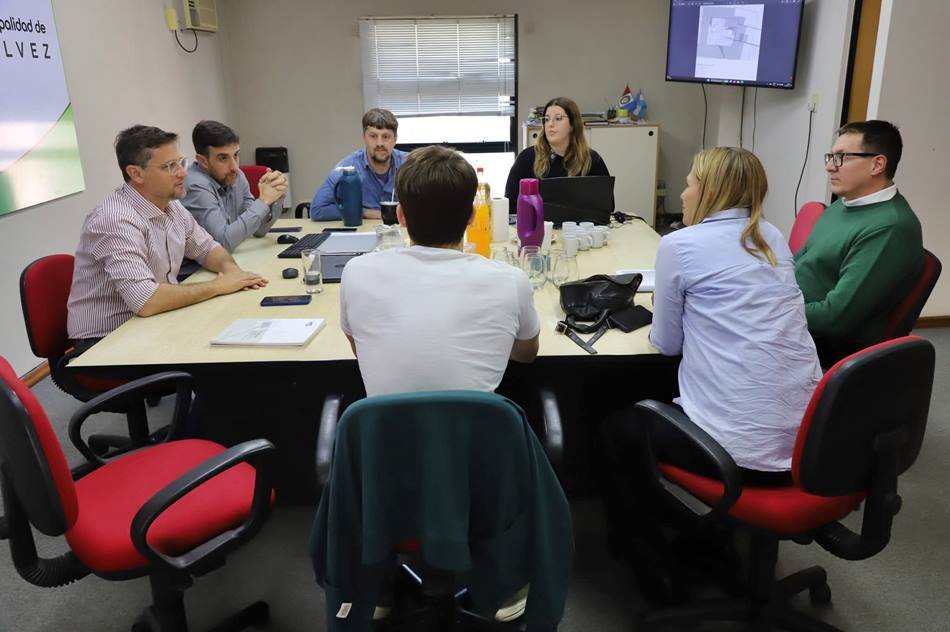 Concejales de San Carlos Centro visitaron Gálvez para conocer el proceso del Plan de Ordenamiento Territorial 2040