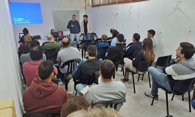 El Municipio presentó a los productores la herramienta AgroHub, para información y control de las pulverizaciones en el área rural