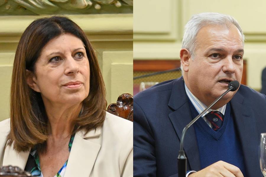 CLARA GARCÍA Y PABLO FARÍAS CUESTIONARON AL GOBIERNO POR EL MANEJO DE LAS RETENCIONES