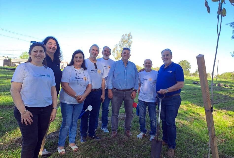 Con nutrida agenda, el gobernador distrital del Rotary Club visita la ciudad
