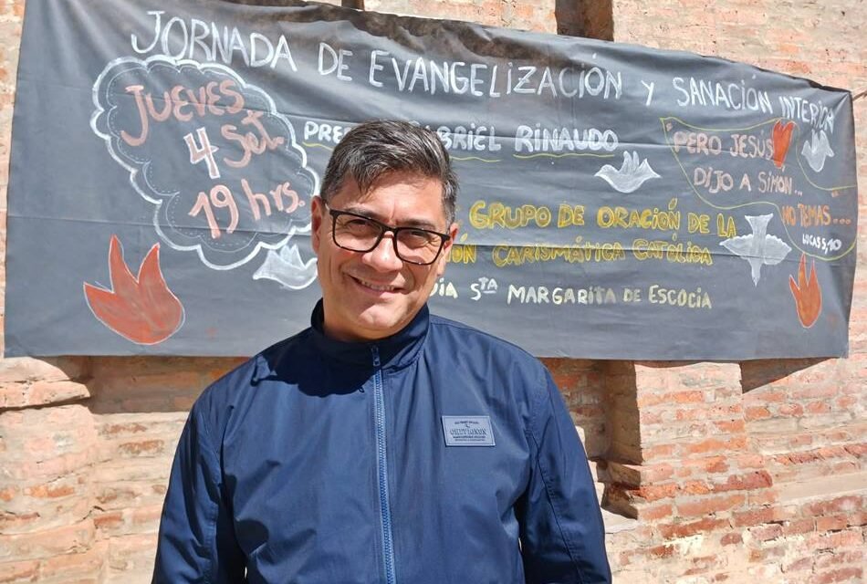 Gabriel Rinaudo: «La gente necesita a Dios, pasó en todos los tiempos, y Él siempre es la respuesta»