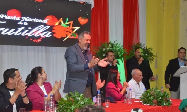 Presentaron oficialmente la 66a. Fiesta Nacional de la Frutilla en Coronda
