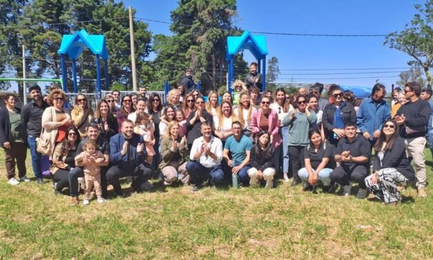 Inauguraron la plaza RAMONA, en honor a la recordada Chiche Cordones