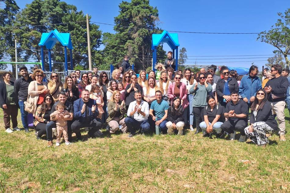 Inauguraron la plaza RAMONA, en honor a la recordada Chiche Cordones