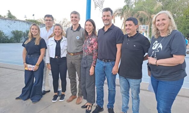 Santa Paula: recorrieron las obras que se ejecutan con el Programa Brigadier y se viene la Maratón Azul