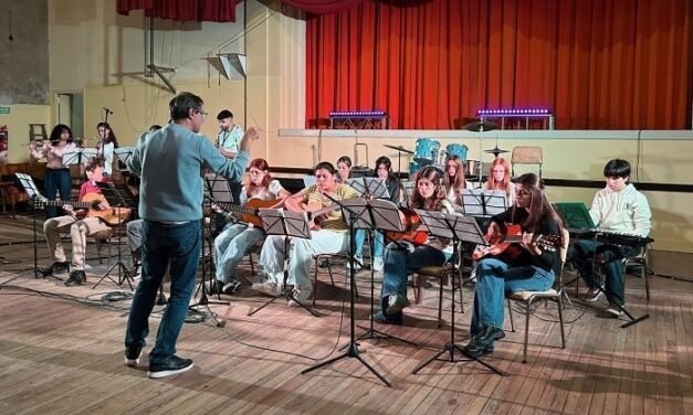 Alumnos del Liceo Municipal participaron del 31° Encuentro de Bandas de Cañada Rosquín