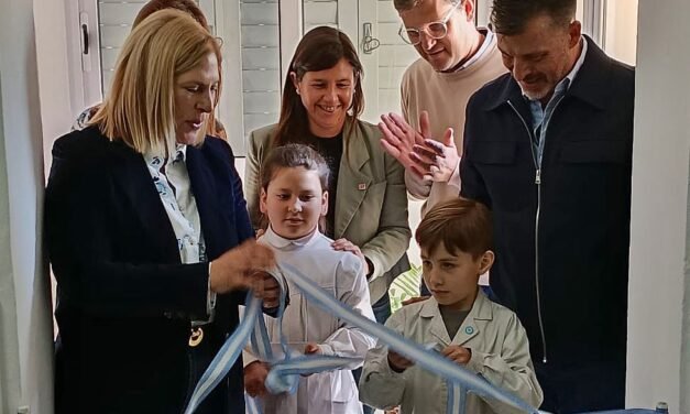 La Escuela nro. 6034, de estreno: inauguraron un nuevo salón, el primero habilitado a través del programa 1000 AULAS en la ciudad