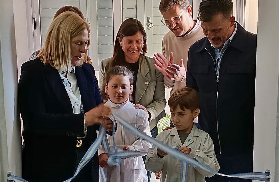 La Escuela nro. 6034, de estreno: inauguraron un nuevo salón, el primero habilitado a través del programa 1000 AULAS en la ciudad