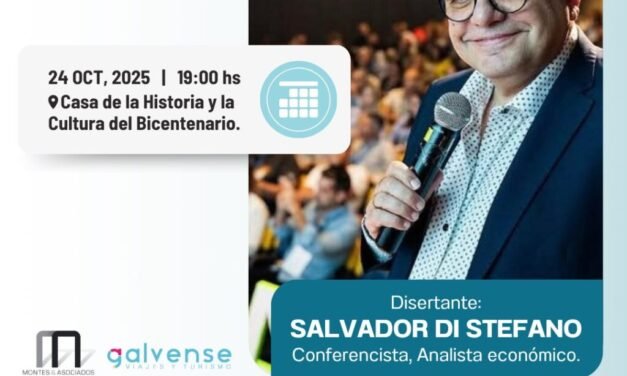 Salvador Di Stéfano llega a Gálvez para contarnos «LO QUE SE VIENE DESPUÉS DE OCTUBRE»