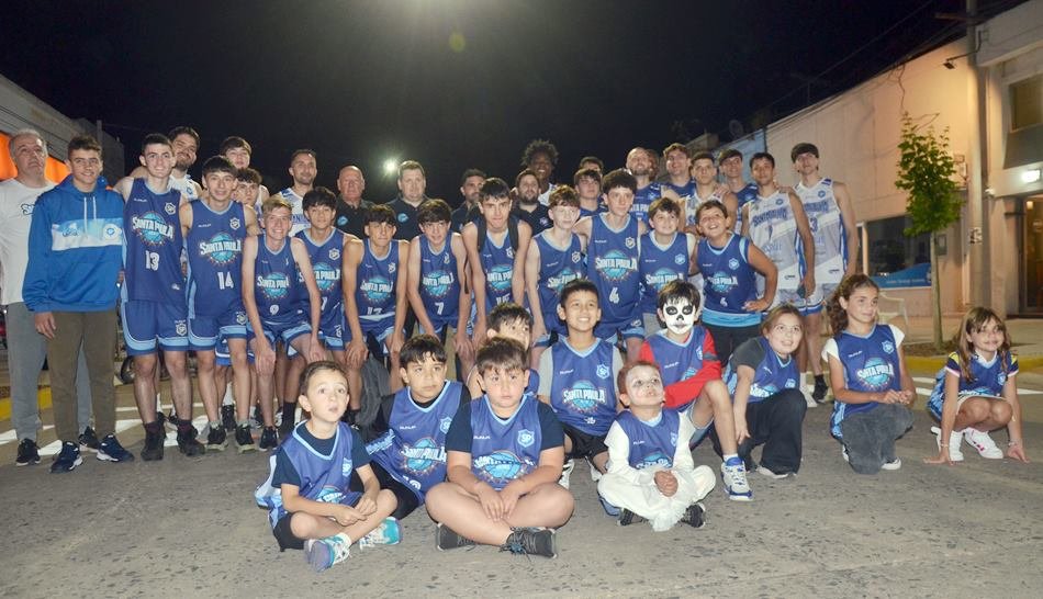 Santa Paula presentó su plantel para la Liga Argentina de Básquet