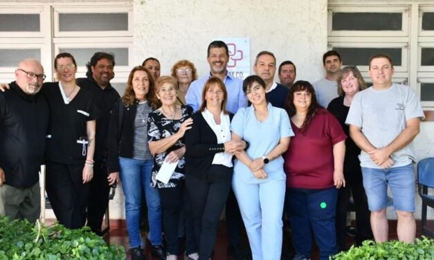 El senador Diana gestionó la incorporación de un desfibrilador en el SAMCo de López