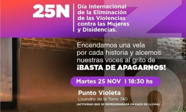 El Área de Igualdad, Género y Diversidad ante el 25N: «Este año hubo 69 medidas de distancia, pero no nos llegan todas las situaciones»